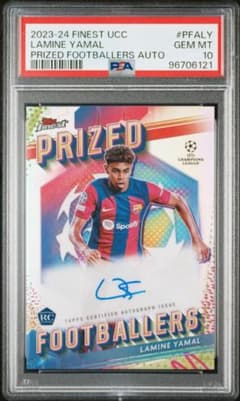 PSA10 Topps LAMINE YAMAL RC ヤマル サイン auto - メルカリ