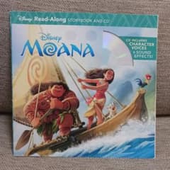 Disney Moana Read-Along Storybook and CD - メルカリ