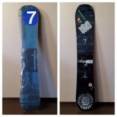 希少】BURTON SEVEN セブン 板 スノーボード 162cm - メルカリ