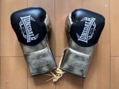 Lonsdale MTK ボクシンググローブ 10oz（黒/金） - メルカリ