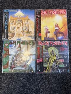 極美品・希少ポスター付】アイアン・メイデン 国内盤帯付レコード 4枚
