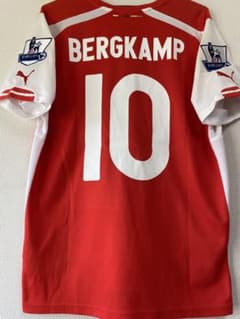 激レア正規品】 ベルカンプ ユニフォーム アーセナル 銅像記念