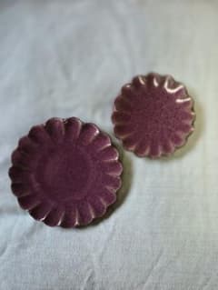 小澤基晴 輪花皿 2枚セット - メルカリ