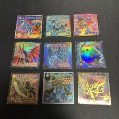 遊戯王 シール 森永 ウエハース 65枚セット 青眼の白龍 など まとめ