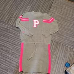 PEARLY GATES ワンピース サイズ0 グレー/ピンク値下げ - メルカリ