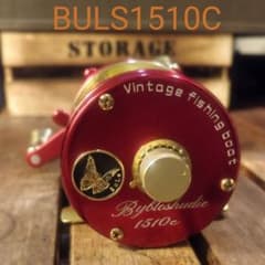 BULS1510C 丸型ベイトリール 右巻き レッド・ゴールド - メルカリ