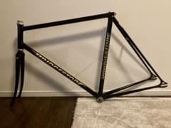 送料込み BRIDGESTONE ピスト フレーム ブラック njs 競輪 - メルカリ