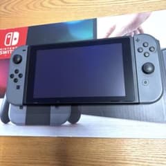ジャンク】Nintendo Switch 本体 グレー Joy-Con付き - メルカリ