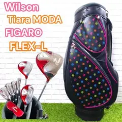 中古/レディースゴルフセット右利き9本/ウィルソン ティアラEX ＋