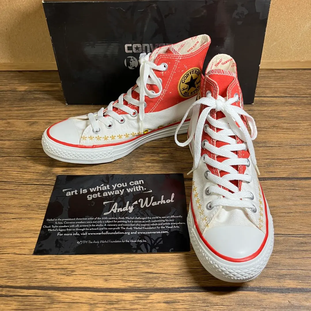 2026年最新】コンバース アンディウォーホルの人気アイテム - メルカリ