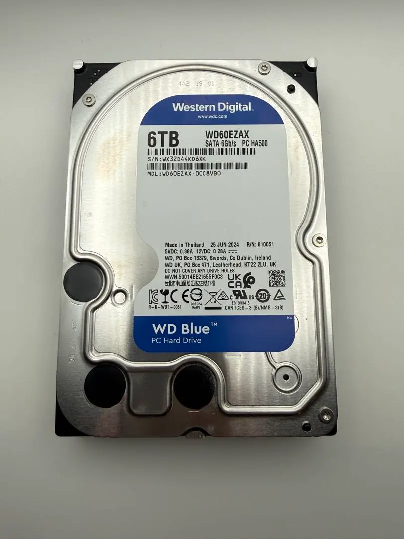 2026年最新】Western Digital 3.5 HDD 6TB WD60EZAXの人気アイテム