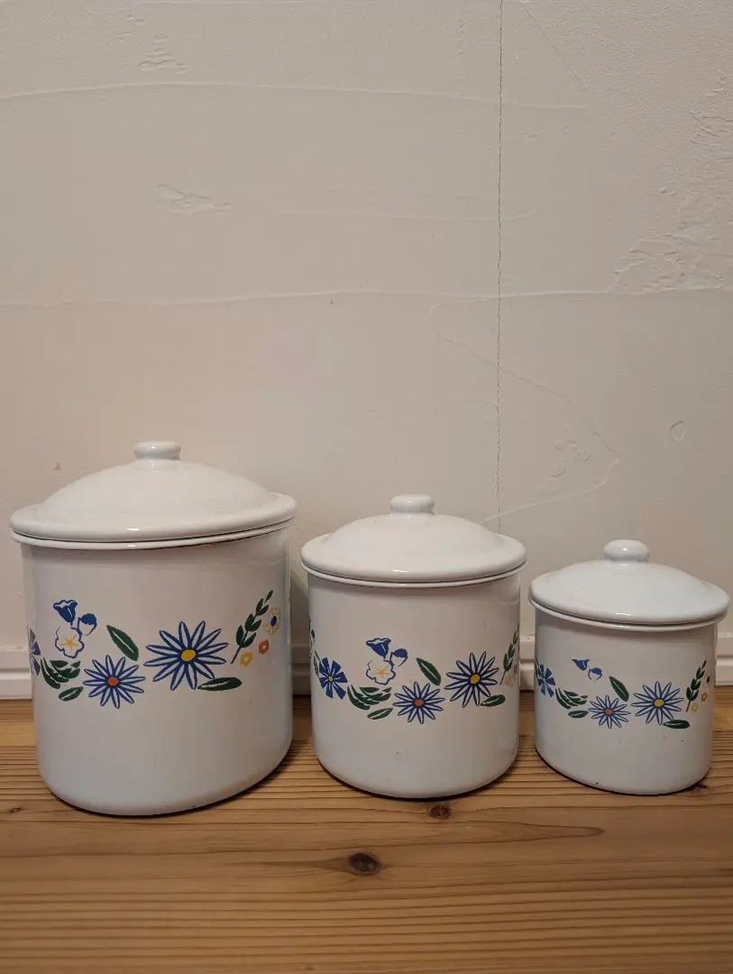 2026年最新】ホーローキャニスター3個セットの人気アイテム - メルカリ