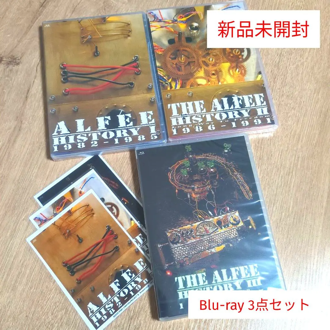 THE ALFEE「HISTORY I・II・III」藍光BD 3件套‐ Mercari 日本最大二手