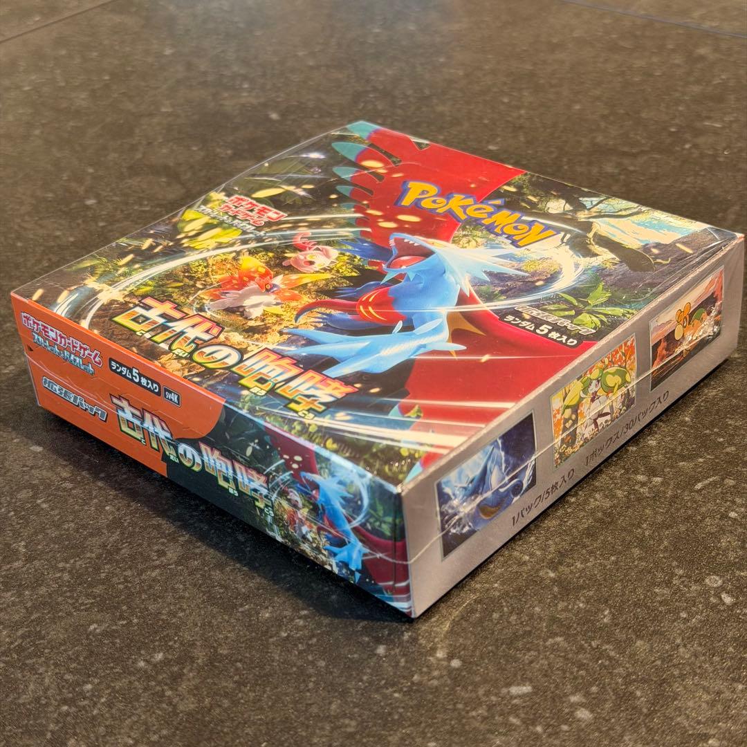 ④【新品未開封 シュリンク付き】 1box 古代の咆哮 ポケモンカード