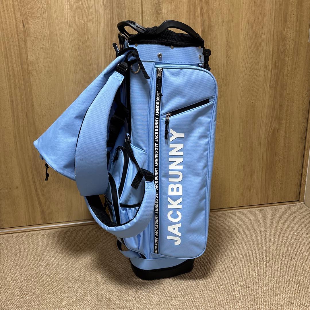 JACK BUNNY ライトブルー キャディバッグ - メルカリ