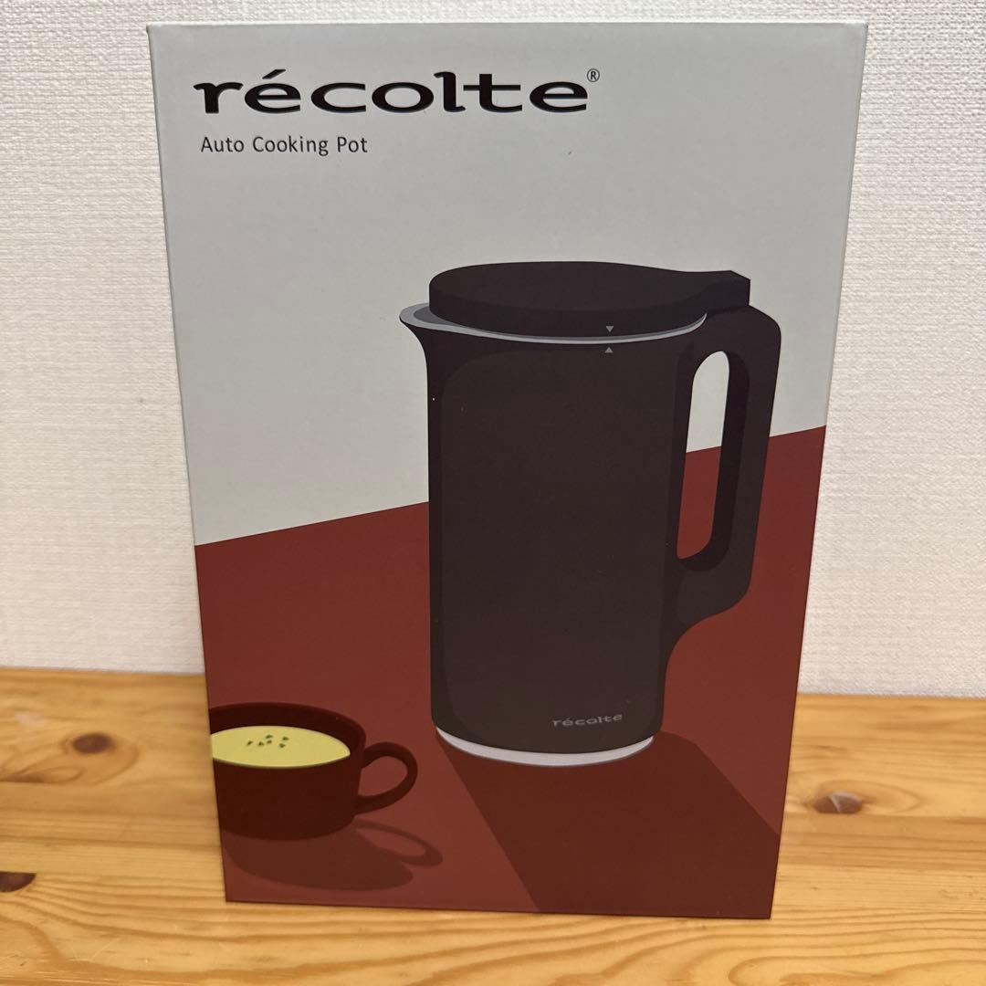 自動調理ポットスープメーカー大容量 約600ml ナチュラルブラック Amazon | ［日本正規品］recolte レコルト 自動調理ポット スープ