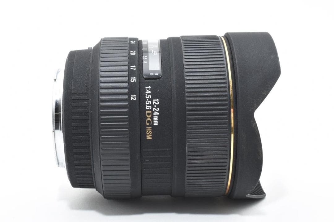 レンズ(ズーム) Sigma 12-24mm F4.5-5.6 EX DG HSM Canon