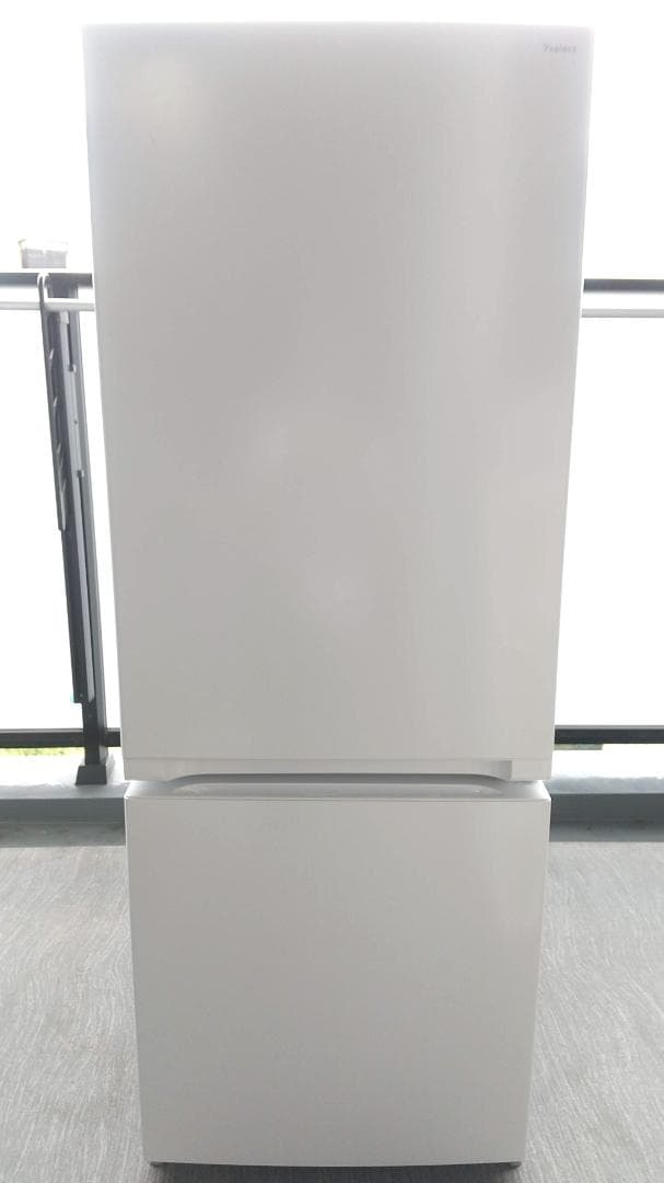 [期間限定]ノンフロン冷凍冷蔵庫 YRZ-F15L 156L REFAGE YRZ-F15LW 2ドア冷蔵庫 156L 右開き ホワイト【DD】 | ヤマダ