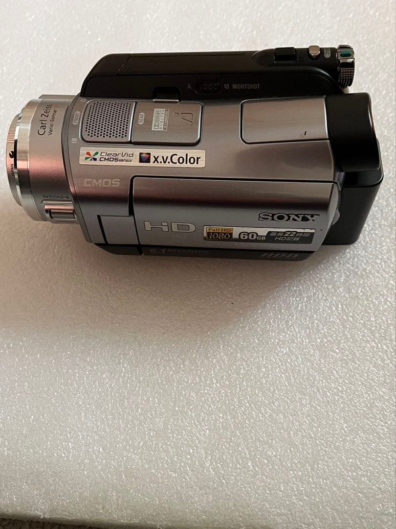 SONY CMOS HD ビデオカメラ HDD 20倍ズーム動作未確認です SONY CMOS HD ビデオカメラ HDD 20倍ズーム動作未確認です - メルカリ