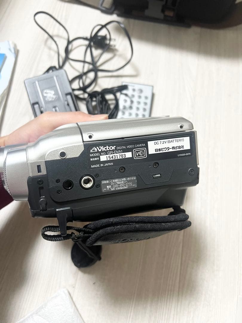動作確認済】Victor GR-DVA1 ビデオカメラ フルセット 付属品多数