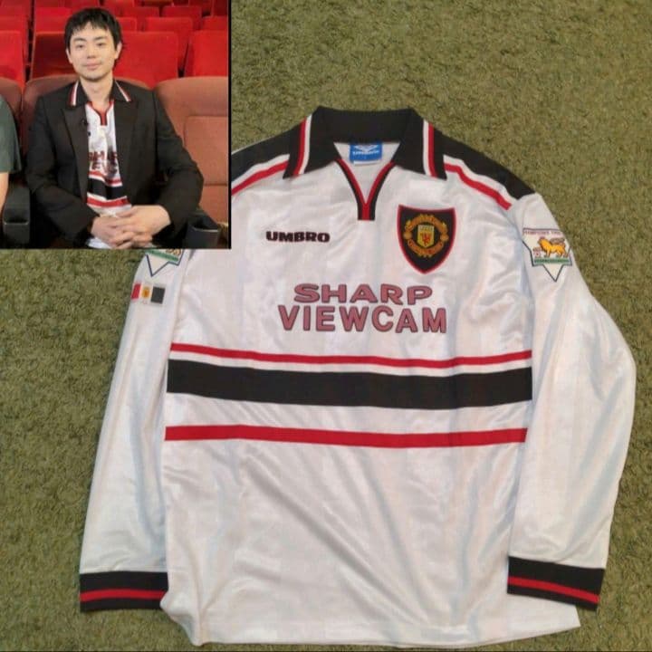 希少！菅田将暉着用】90年代 マンチェスターユナイテッド ユニフォーム