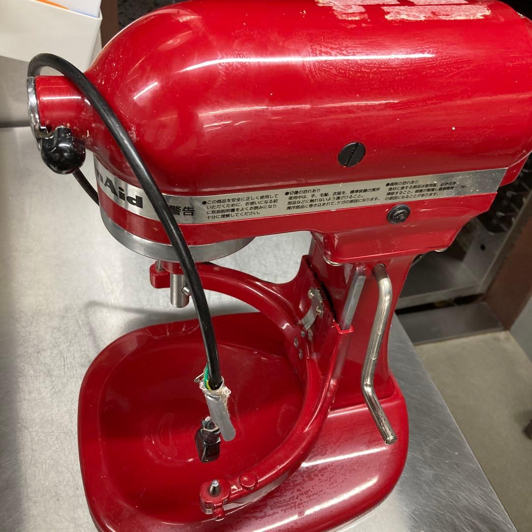 KitchenAid スタンドミキサー 6QT レッド - メルカリ