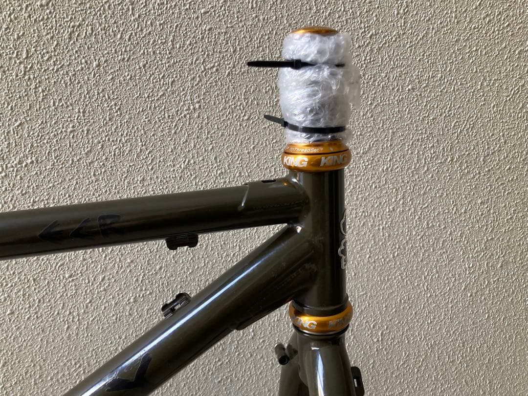 廃盤品Surly ECR フレーム+ヘッドパーツ（クリスキング）サーリー 29+