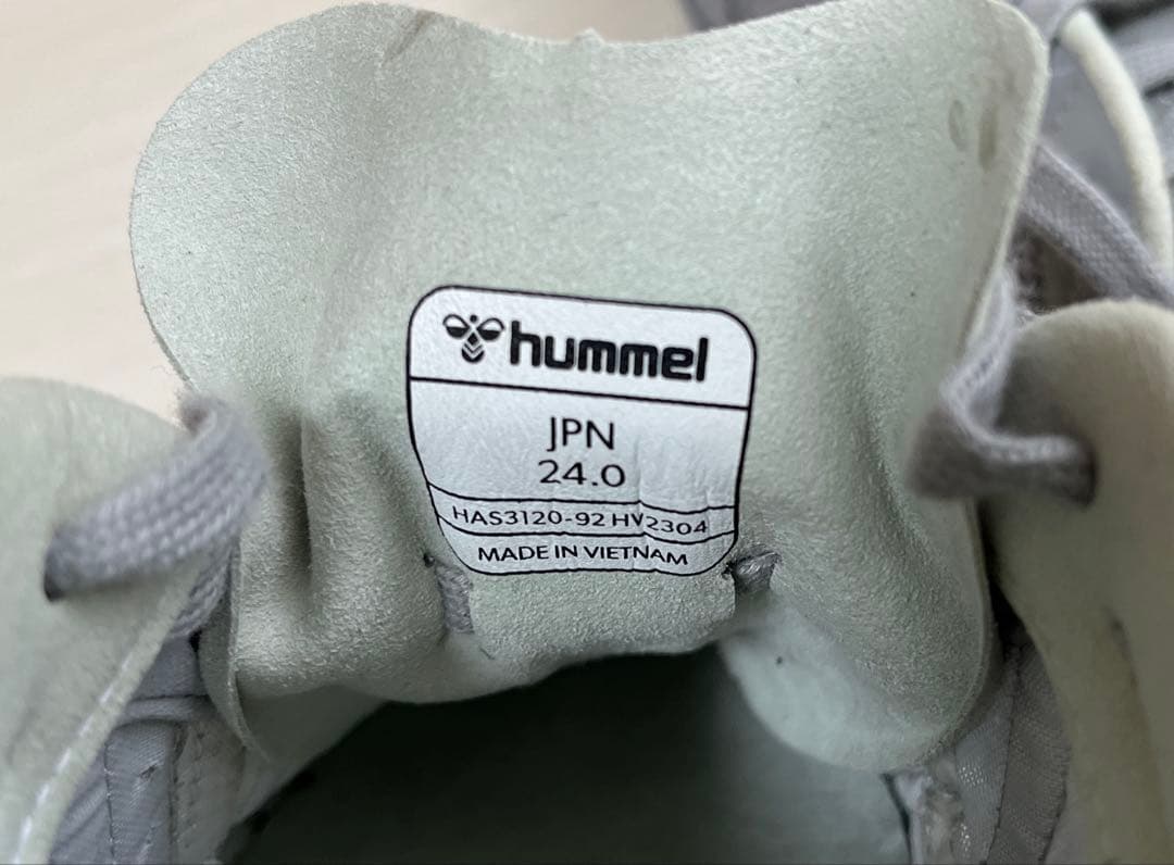 hummel トレーニングシューズ アピカーレEC グレー　24.0cm