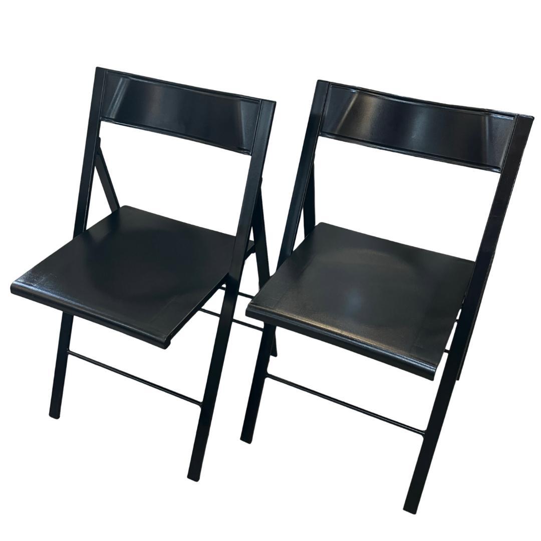 ③ArrMet Pocket アーメット ポケットチェア 2脚セット ブラック ポケットチェア ブラック アーメット ロビー・カンタルッティ 中古