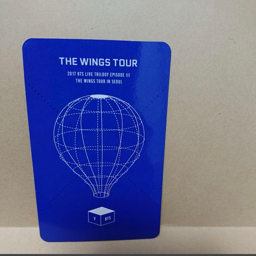 BTS Wings Tour in Seoul トレカ テヒョン テテ V - メルカリ