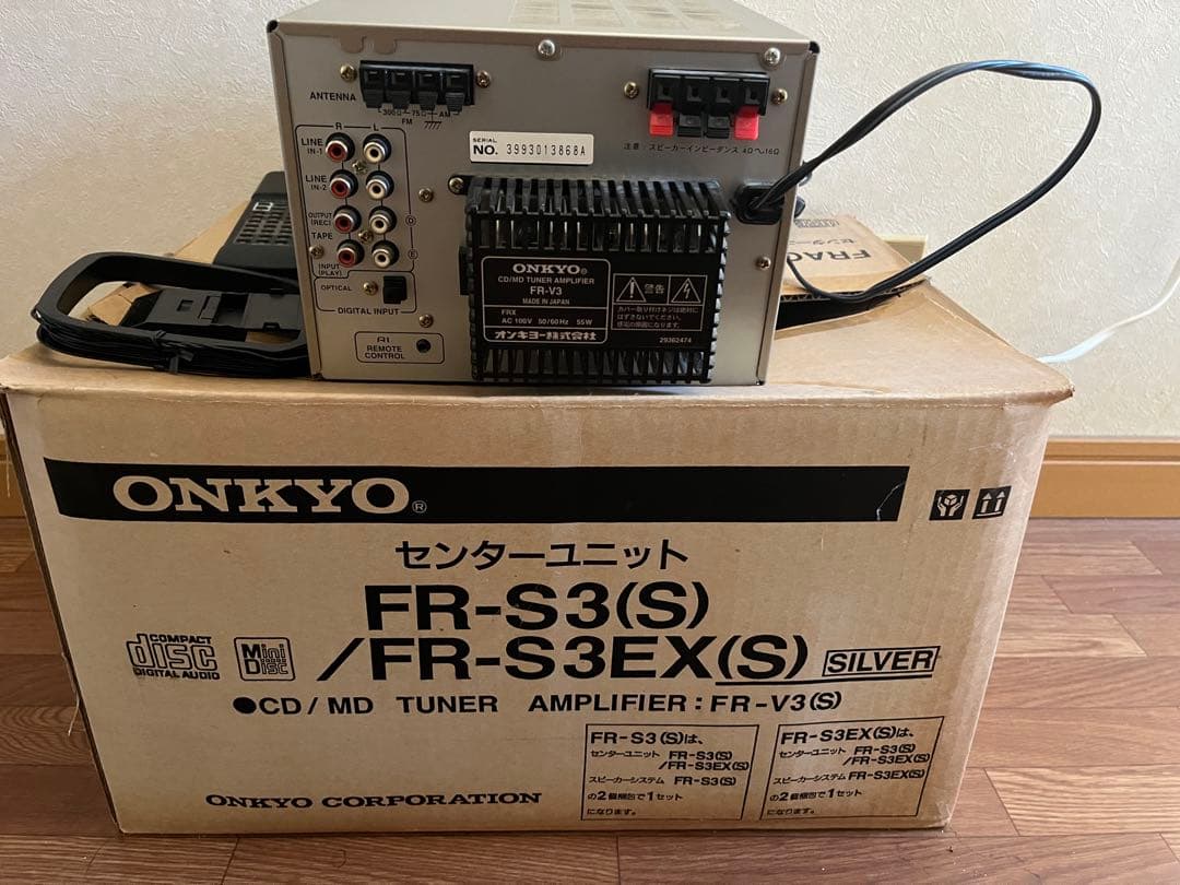 ONKYO FR-S3(S) / FR-S3EX(S) シルバー - メルカリ