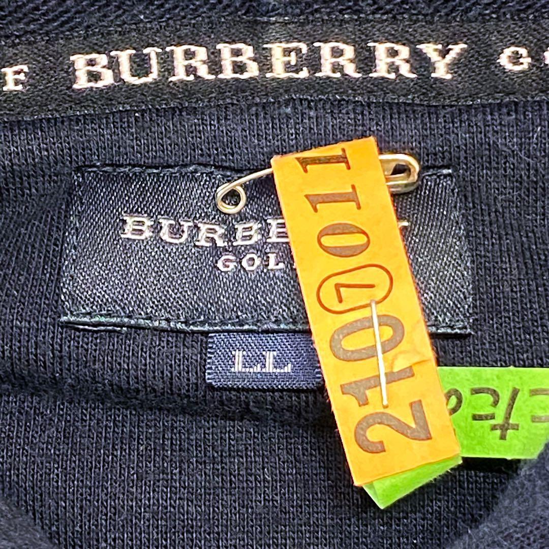 大きいサイズ】バーバリー ゴルフ ノバチェック パーカー ネイビー