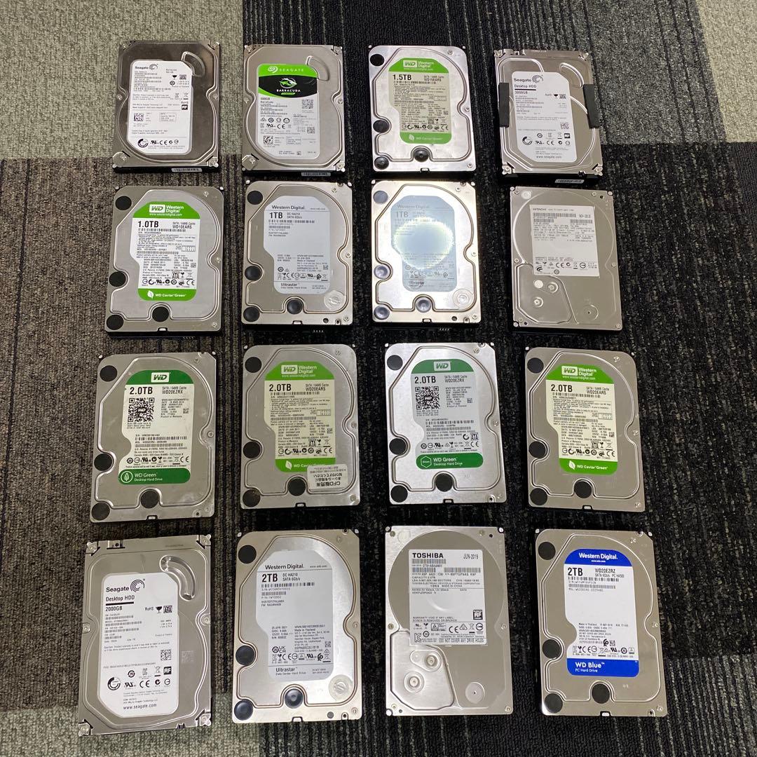 ジャンクHDD 3.5 SATA ( 16個) - メルカリ