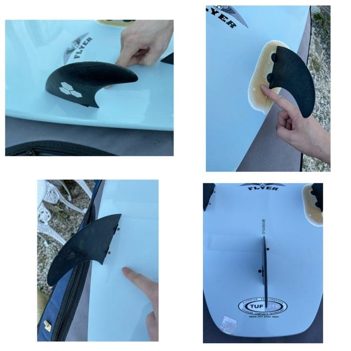 千葉北限定【補修有】アルメリック フライヤー 6'4 33.3L