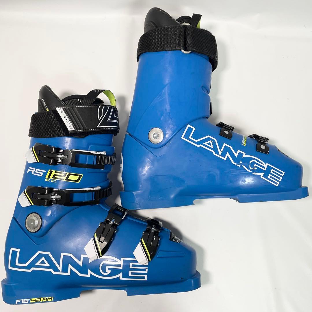 【良品】LANGE RS 120 SC スキーブーツ　ラング　27.5cm