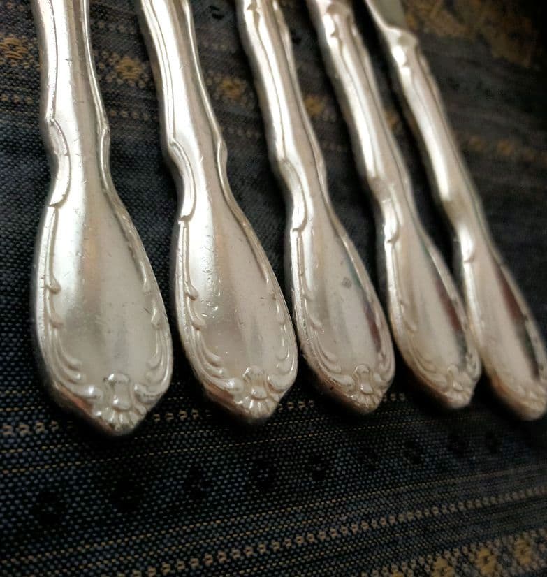 ノリタケ Noritake シルバープレート ナイフ 5本セット - メルカリ