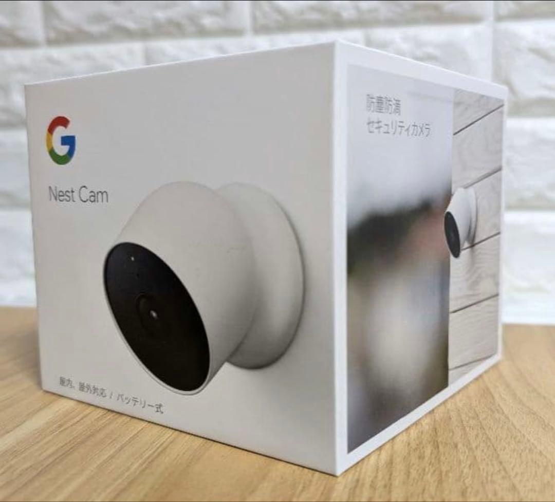Google Nest Cam ワイヤレスカメラ　屋内、屋外対応　バッテリー式 Google Nest Cam（バッテリー式）- Google ストア