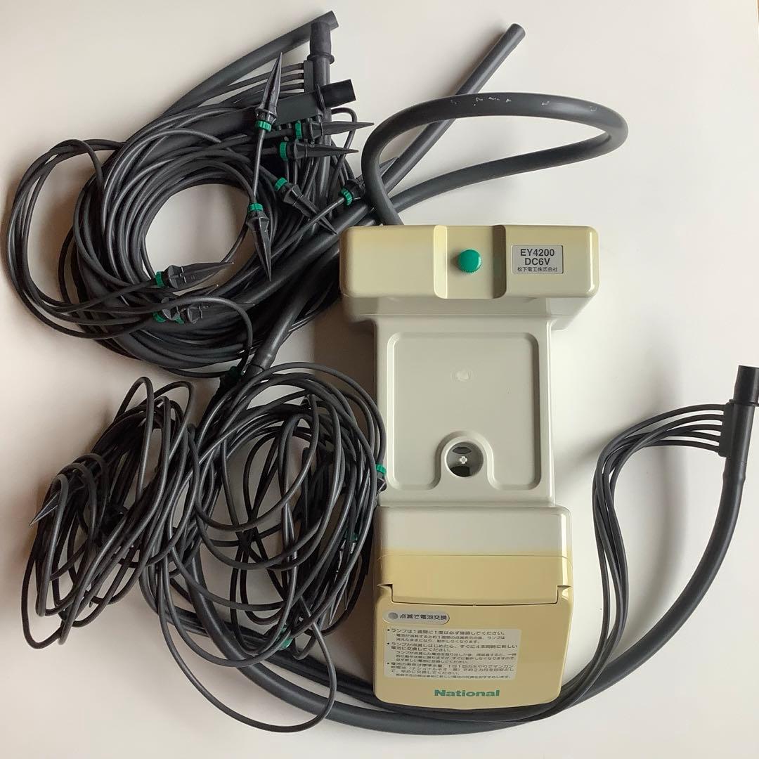 ナショナル ベランダ・テラス用 自動水やりタイマー EY4200-H - 散水