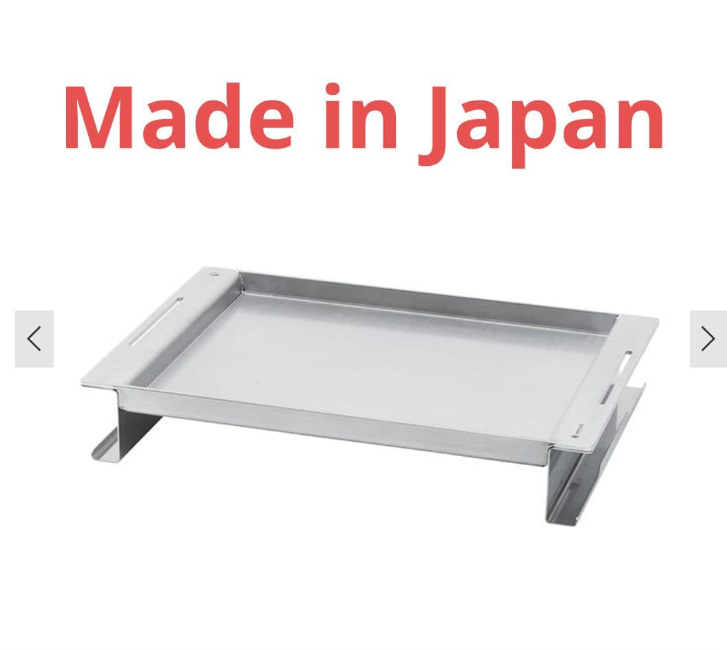 SnowPeakオタフクソースコラボステンレスお好み焼鉄板 GR-055-OTF