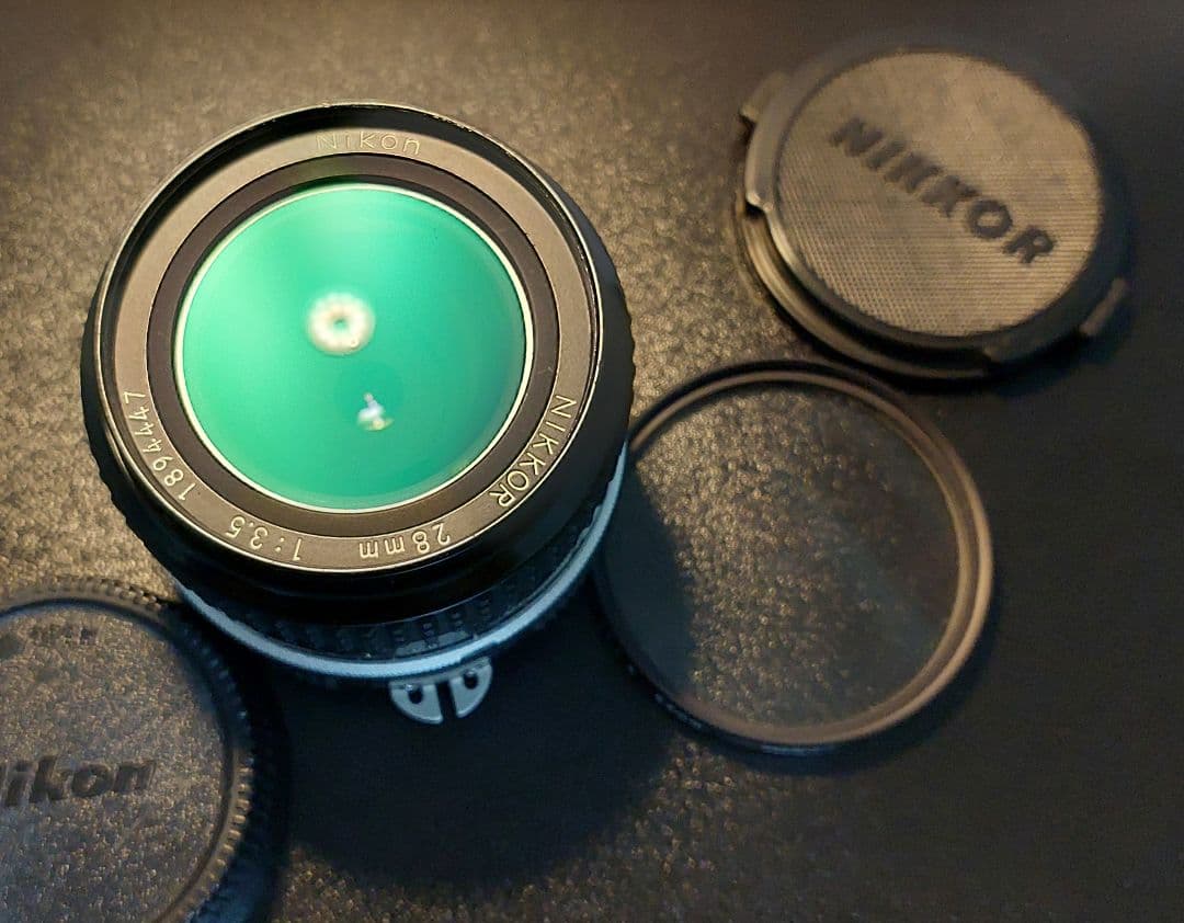 極美品 ニコン NIKON AI NIKKOR 28mm f3.5 Nikon New Nikkor 28mm F3.5(Ai改造済)【中古並品 Nikon専門修理会社