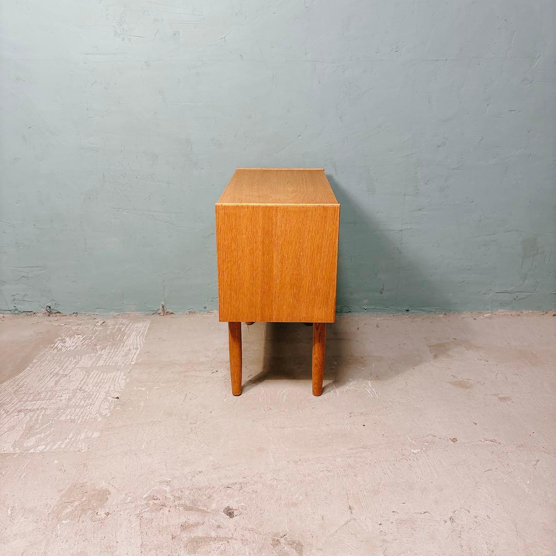 デンマーク オーク材 三段チェスト 北欧家具 北欧ビンテージ - メルカリ