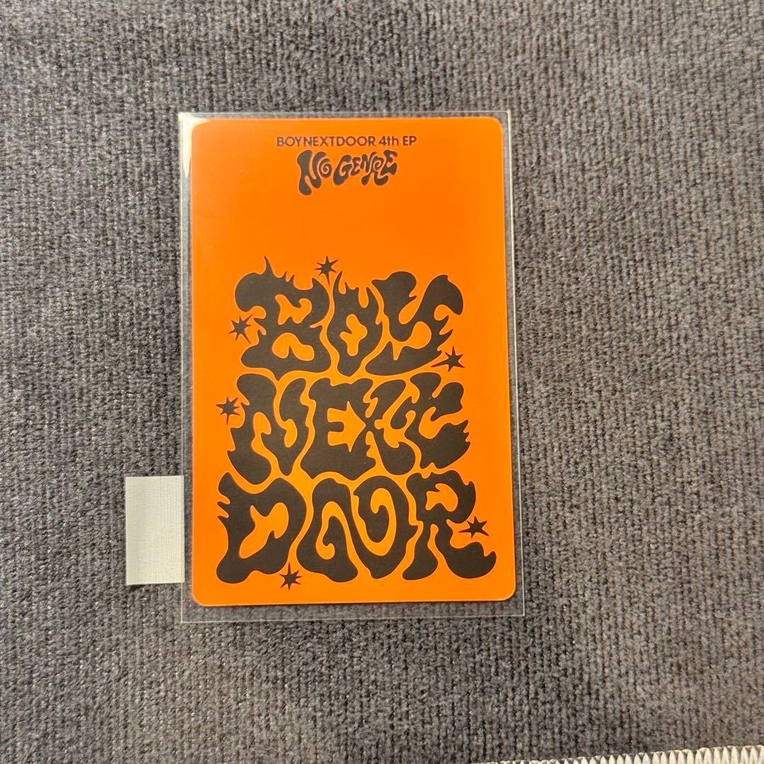 BOYNEXTDOOR No Genre Walmart ソンホ トレカ - メルカリ