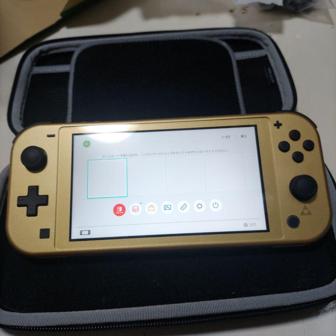 Switch light ハイラルエディション ゼルダの伝説限定バージョン 美品 Nintendo Switch Lite Hyrule Edition ハイラルエディション ゼルダの