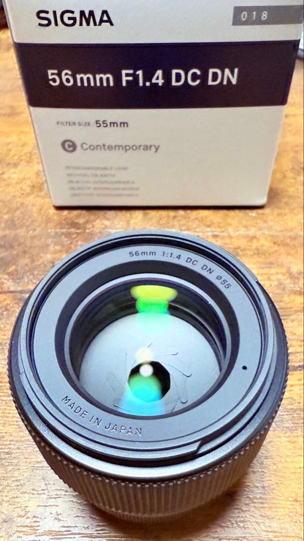 SIGMA 56mm F1.4 DC DN レンズ Xマウント フジフイルム Amazon.com : Sigma 56 mm F1.4 DC DN [Contemporary] for Fujifilm X