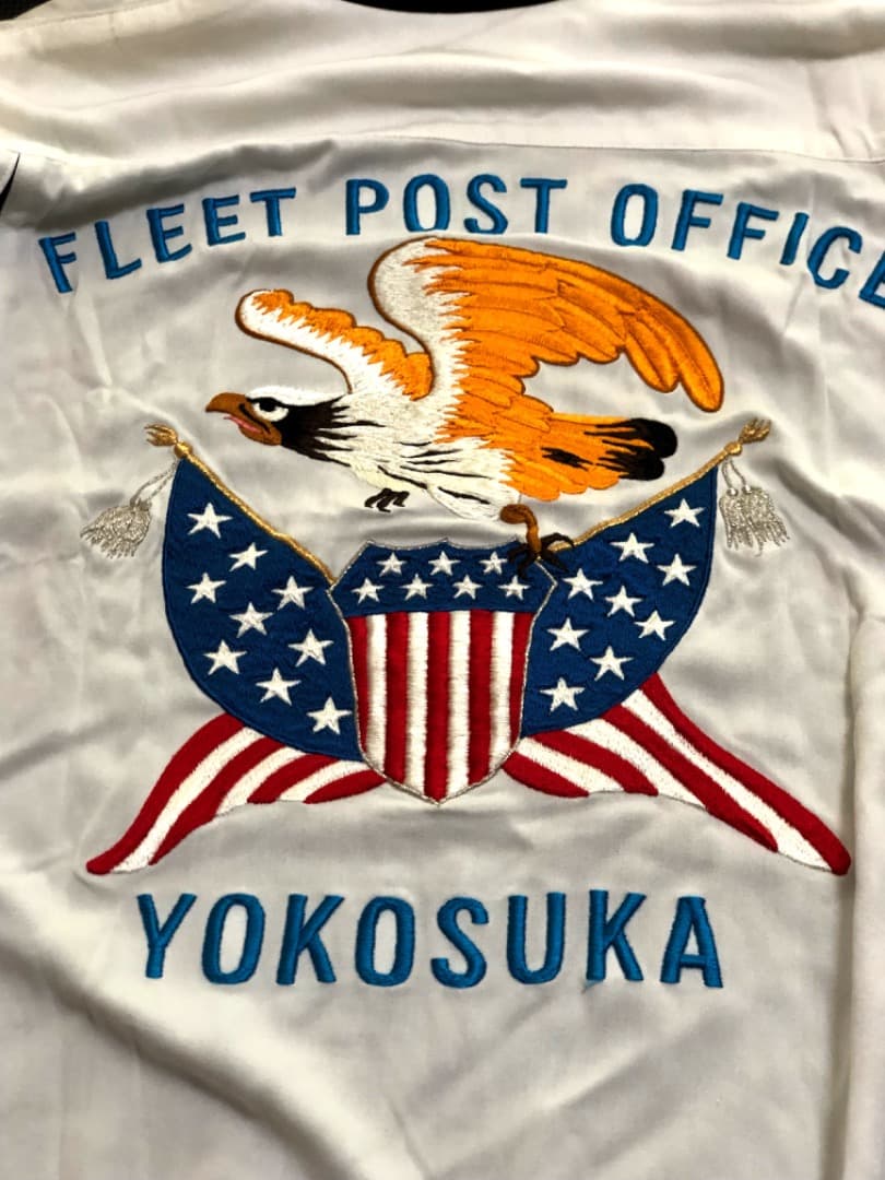 未使用品リアル マッコイズ豪華☆スカジャン総刺繍☆襟ハンド