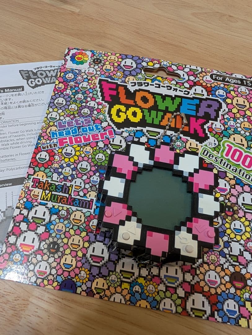 FLOWER GO WALK 村上隆コラボ ゲーム機 PINK & WHITE - メルカリ