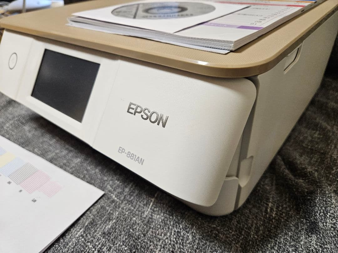 EPSON EP-881AN インクジェットプリンター - メルカリ