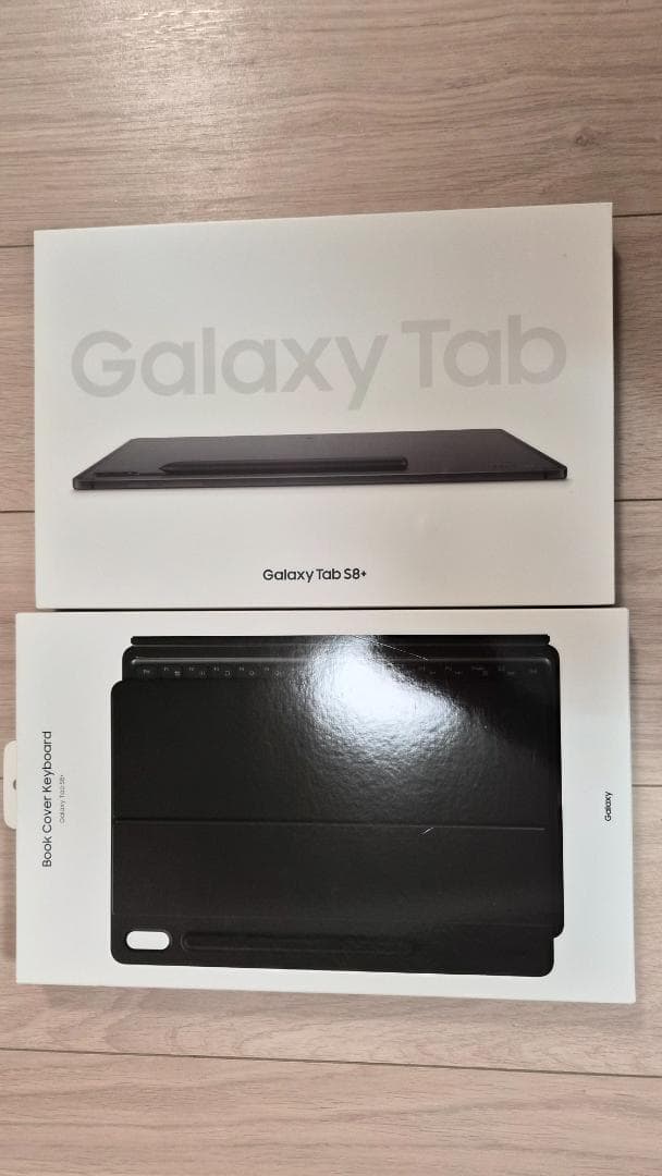 美品】Galaxy Tab S8+ 本体 + 純正カバーキーボード セット - メルカリ