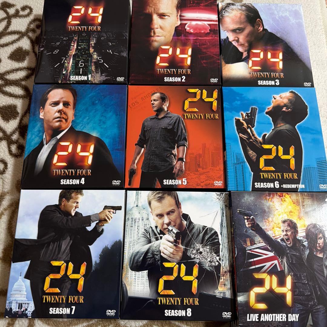 洋画・外国映画 24 -TWENTY FOUR- complete series DVD BOX