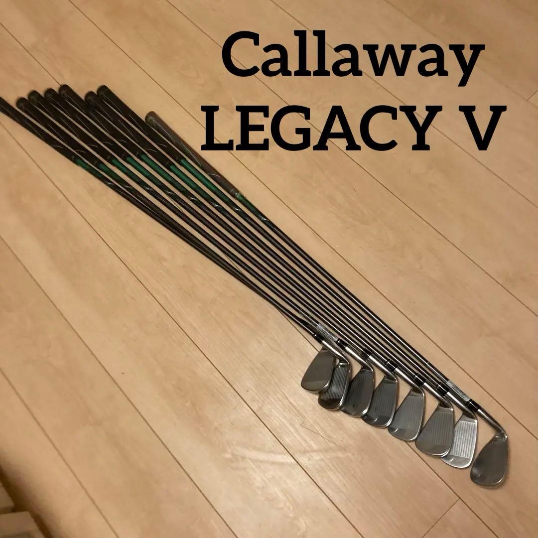Callaway ゴルフクラブ LEGACY V　10本セット　カバー付き 右用 レディース 2024 キャロウェイ REVA 10点セット ゴルフクラブ9本